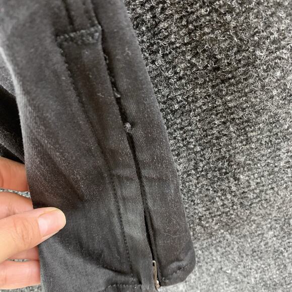 Rag & Bone Women’s Skinny Jeans Zipper Capri Moto Black Size 26 - Picture 12 of 16